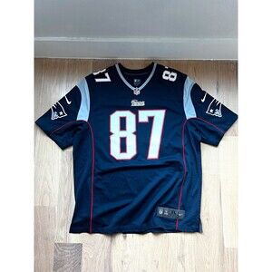 Nike Rob Gronkowski #87 New England Patriots NFL On Field Jersey Adult XL